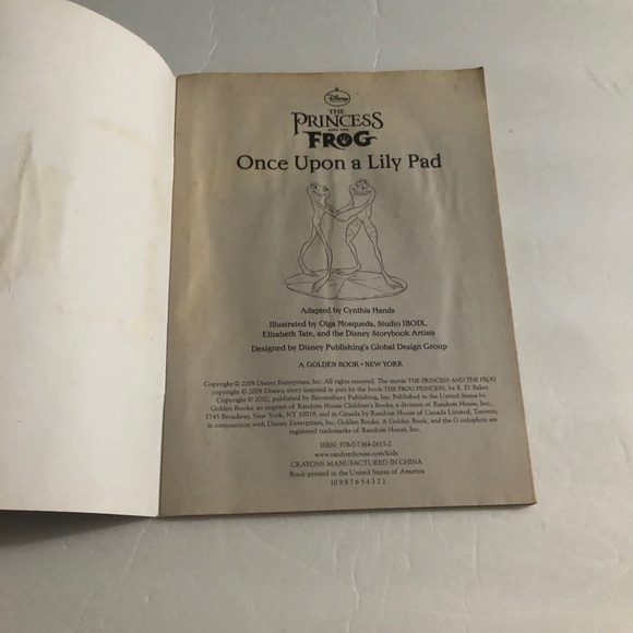 Disney The Princess and The Frog Coloring Book - Picture 2 of 7